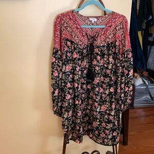 Umgee floral tunic